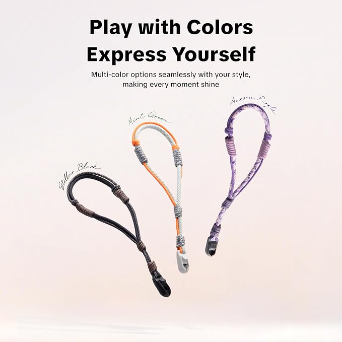 PGYTECH Camera Wrist Strap for DJI Osmo Pocket 3 4/Xtra Muse/Luna Ultra | Quick-Release Buckle, Hand Wrist Strap Lanyard for Photography/Travel/Vlogging/Daily Use - Image 5