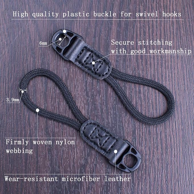 VKO Camera Binoculars Utility Loop Connector | for DSLR SLR Mirrorless Cameras Binocular Strong String System Connectors - Image 2
