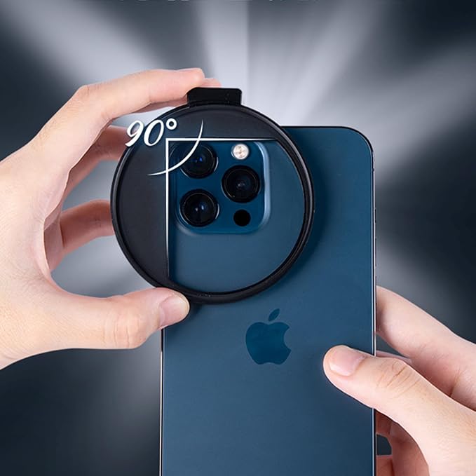 72mm Phone Camera Lens CPL Polarizers Filter, CPL Filter for iPhone Xs Max, iPhone XR, iPhone 15 14 13 12 Samsung s24 23 22 BLU, Motorola, Xiaomi and Other Smart Phones - Image 5
