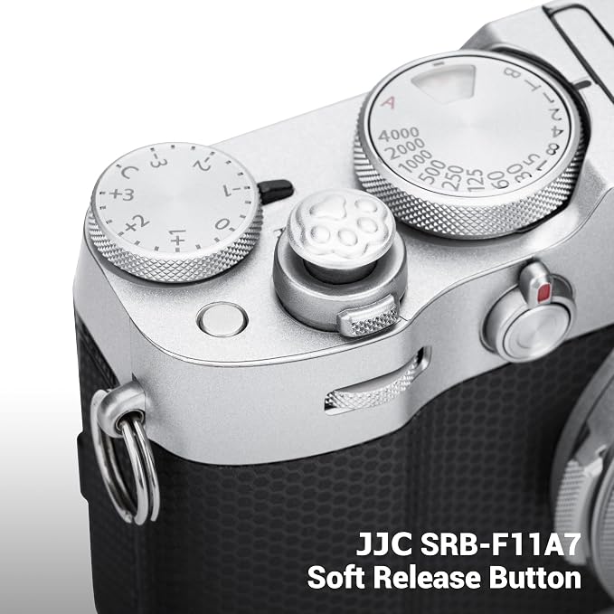 JJC Soft Shutter Release Button for Fujifilm X100VI XT50, Cute Cat's Claw | for Fuji Fujifilm X-M5 X-T5 X-T4 X-T50 X-T30 III II X-PRO3 X00VI X-E5 X-E4 X Half Leica Q3 43 Sony RX10 IV Nikon Z f Zf Df - Image 2