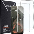 Didisky 2 Pack Screen Protector for Motorola Moto Edge 2025, Edge 60 Fusion, 60 Pro Tempered Glass, 3D Curved Full Coverage, Bubble Free, Anti Scratch,HD Clear,Easy to Install,9H Hardness by Didisky