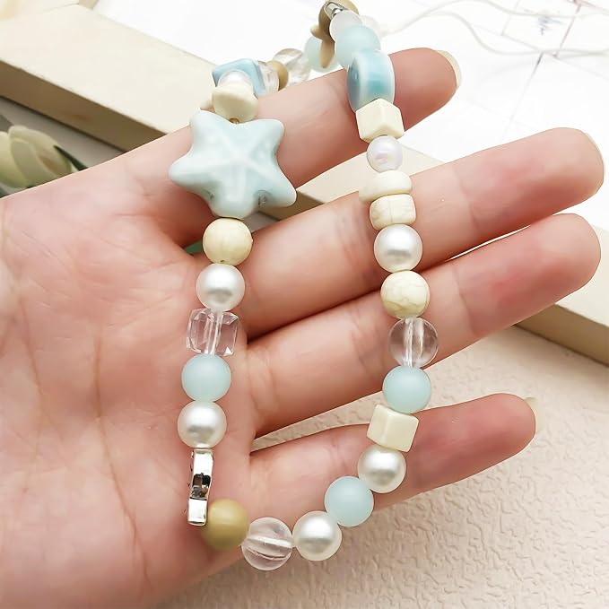Beaded Camera Wrist Strap Cute Digital Camera Charm Lanyard Phone Chain Keychain Beaded Phone Lanyard Bag Charm - Image 5