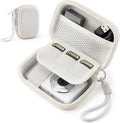 Camera Case for Digital Camera CAMKORY DC403 FHD 1080P/ KODAK PIXPRO FZ55/ FZ45, Small Travel Compact Camera Holder with Mesh Pocket for Accessories SD Card (White) by TYSORETY