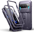 Dexnor for Google Pixel 10/10 Pro Case with Slide Camera Cover & 2 Front Frames & Built-in Screen Protector & Kickstand, Full-Body Shockproof Protective Cover Rugged Bumper Cases，Phantom Purple（2025） by Dexnor