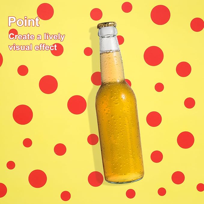 Meking 12Pcs 24Patterns Product Photography Backdrops Kit (16.5X11.8inch) | Small Photo Backdrop Colorful Polka Dot Flat Lay Background for Jewelry, Cosmetics,Crafts and Other Small Product Photography - Image 4