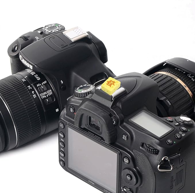 Camera Hot Shoe Cover, Cute Hot Shoe Cap, Hot Shoe Protector Compatible with Sony Fujifilm Fuji Canon Nikon Pentax Leical Panasonic (2pcs Mahjong) - Image 6