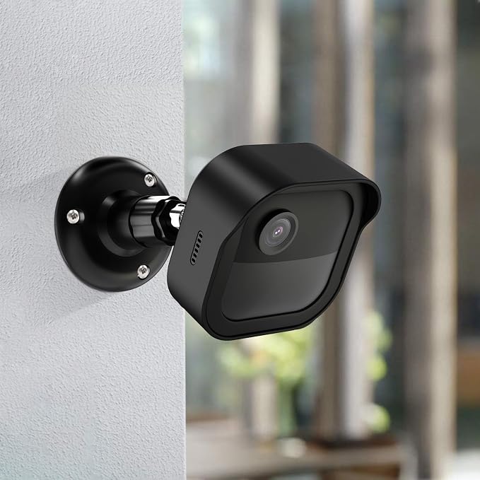 Wall Mount for Blink Outdoor 4/Outdoor 2K Camera, Blink Sync Module Mount | 4 Pack Weatherproof Protective Covers, 360 Degree Adjustable Mounting, Perfect View Angle for Camera System, Black - Image 5