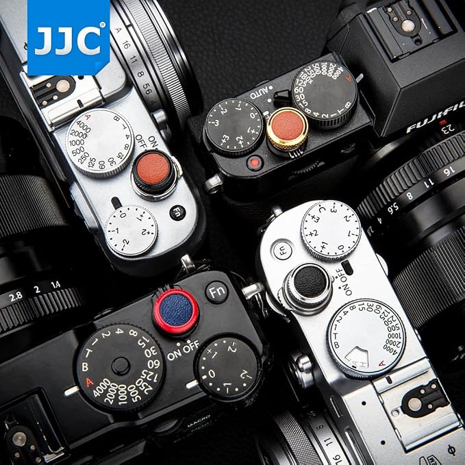 Soft Camera Shutter Release Button Cap for Fujifilm XT30III X-M5 X Half X100VI X-T5 X-T30 II X-T20 X-T10 X-E5 XE4 X-T4 XT3 XT2 X-Pro3 X100V X100F X100T X100S GFX100RF RX10 IV III RX1RII RX1R RX1 Black - Image 4