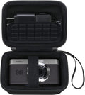 Canboc Carrying Case for KODAK PIXPRO C1 Friendly Zoom Digital Camera | For Canon PowerShot ELPH 360 HS A/ 360 HS/ 360/ IXY 650 Digital Camera, Mesh Pocket fit Cable, SD Card, Black (Case Only) by Canboc