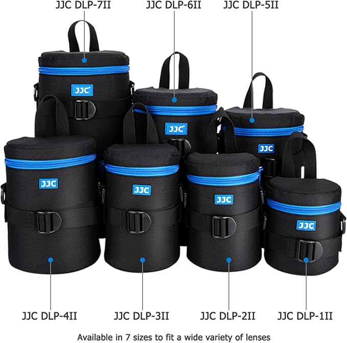 Camera Lens Case Bag for Canon RF-S 18-150mm EF 50mm f/1.8 Below 2.95x3.9" | Camera Lens Carrying Bag for Canon EF-S 18-55mm II for Nikon AF 50mm f1.8D AF-S 50 mm f1.8G 18-55mm Fuji XF 23mm 35mm F2 - Image 9