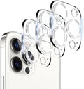 Dengduoduo 3 Pack Tempered Glass Camera Lens Protector for iPhone 12 Pro 6.1", Bling Glitter Sparkle, Ultra HD, 9H Hardness, Anti-Scratch, Case Friendly, Easy to Install [No Affect on Night Shots] by Dengduoduo
