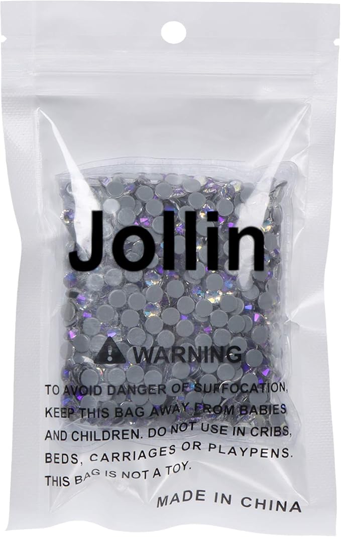 Jollin Hotfix Rhinestones Flatback Crystal Gems 4.8mm SS20, Moonlight | 1440pcs Hot Fix Crystals Glass Rhinestones for Bedazzling, Crafting, Clothes, Shoes & Accessories DIY Decoration - Image 7