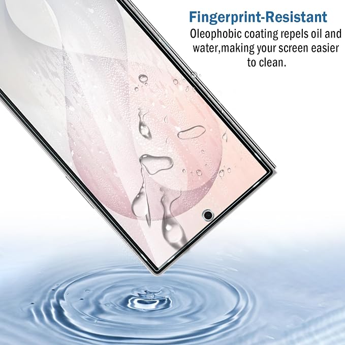 2+2 Pack for Samsung Galaxy Z Fold 8 Ultra Screen Protector with Camera Lens Protector,Full Coverage 9H Tempered Glass Film,HD Clear Scratch Resistant,Bubble-Free for Galaxy Z Fold8 Ultra Screen Protector - Image 6