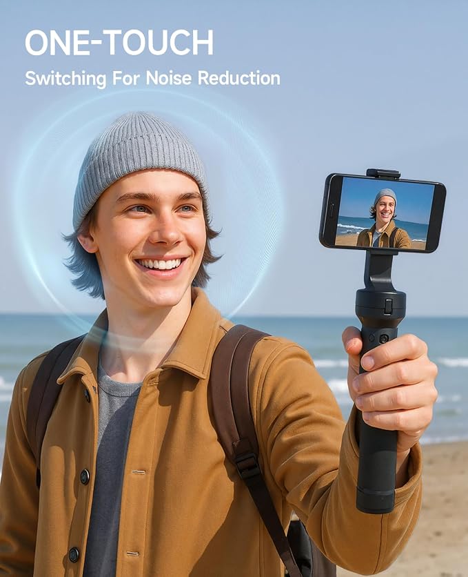 Wireless Lavalier Microphone for iPhone: 80H with Charging Case | Microphone for iPhone & Android -30dB Noise Reduction - Plug & Play - Mini Mic for Vlogging TikTok YouTube - Image 4