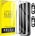 JETech Screen Protector for Google Pixel 10 Pro, 2+2 Pack | with Camera Lens Protector, HD Clear Tempered Glass, Anti-Scratch Protection, Easy Installation Tool by JETech