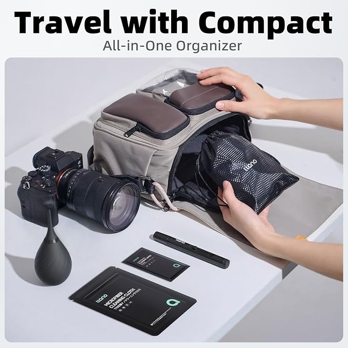 llano 5-in-1 Camera Cleaning Kit Lens Cleaning Kit | for Lens Filter Camera Accessories & Photography Accessories Camera Cleaning Kit for Computer PC MacBook iPhone Camera - Image 7