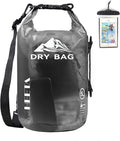 HEETA Dry Bag Waterproof Backpack with Phone Case 5L/10L/20L/30L/40L | Roll Top Lightweight Dry Storage Bag for Women Men, Travel Boating Kayaking Paddle Board Camping Beach Essentials Accessories by HEETA