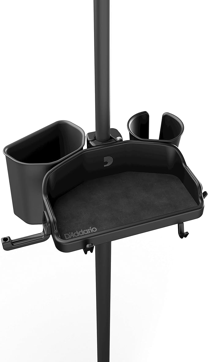 D'Addario Mic Stand Accessory System Starter Kit | D'Addario mic stand accessories organize picks, drinks and gear, keeping essentials secure, visible and stage-ready. by DAddarioAccessories