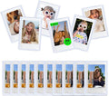 Mini Magnetic Picture Frame for Fujifilm Instax Mini Instant Camera | Fits Mini 13/12/11/41/SE/EVO Camera 2.15"x3.4" Films, Mini Magnet Picture Frames for Fridge, Home, School, White, 20 Pack by wogozan