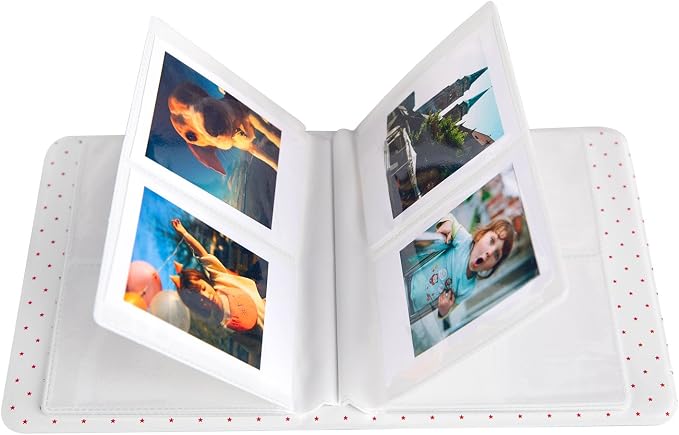 Ablus 64 Pockets Photo Album for Fujifilm Instax Mini 11 90 70 50S 26 25 9 8 8+ 7S Instant Camera, Polaroid Snap Z2300 PIC-300P Film & Kpop Photocards (Pink 2) - Image 6