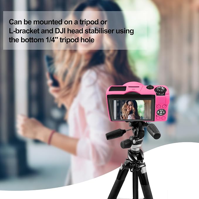 Easy Hood Camera Case Cover for Canon Powershot G7X Mark III Camera(Rose) | With Removable Lens Cover,Soft Silicone Protective Case,Anti-Scratch,Slim Fit,Enhanced Grip,Lightweight Camera Accessories - Image 6