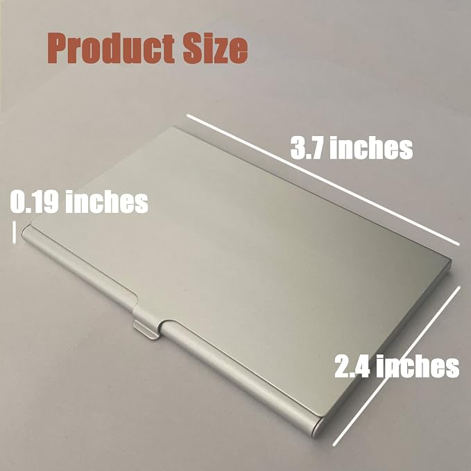 Aluminum Waterproof Memory Card Case - Ultrathin Mini Rustproof Protector for Micro SD/Micro SDXC/TF Cards (Silver Color) - Image 6