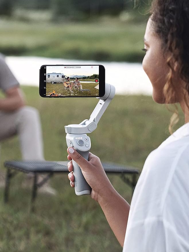 DJI OM 4 SE - 3-Axis Smartphone Gimbal Stabilizer with Tripod, Magnetic Design, Portable and Foldable, ActiveTrack 3.0, Story Mode, Vlogging Stabilizer, YouTube TikTok Video, for Android and iPhone - Image 8