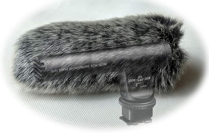 YH&YX Furry MIC Windshield Windscreen Wind Muff for Sony ECM-GZ1M Zoom Mic by YH%26YX