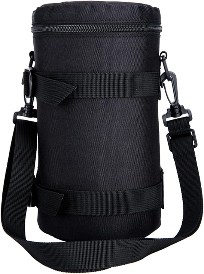 JJC Camera Lens Pouch Case for CANON EF 100-400mm NIKON Z 70-200mm Lens | Fits lens 4.3 x 8.8", for AF NIKKOR 80-200mm, 80-400mm, CANON EF 70-200mm, Fuji GF 250mm MKX 18-55mm Lens by JJC