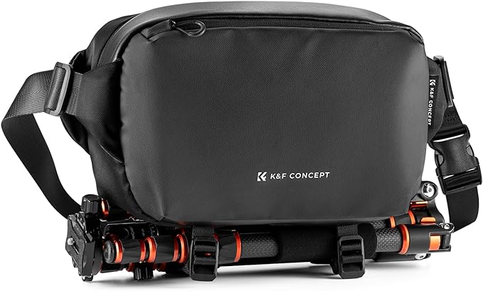 K&F CONCEPT Camera Sling Bag, Everyday Shoulder Crossbody Bag | Multifunction Photography Portable Bag, DSLR/SLR/Mirrorless Camera Case, Compatible for Canon/Nikon/Sony, BS01 by KFCONCEPT