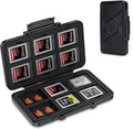 [Large Capacity] XQD Card CFexpress Type B Card Case Holder Storage, 36 Slots Memory Card Organizer Box for 24 TF Micro SD and 12 CFexpress Type-B Cards, for Nikon Z8 Z9 Z6III Z6II Z7II Z6 Z7 D4 D850 by JJC