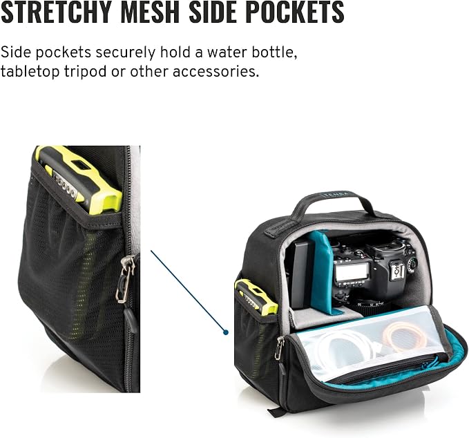 Tenba BYOB 9 DSLR Backpack Insert - Turns any bag into a camera bag for DSLR and Mirrorless cameras and lenses – Blue (636-623) - Image 6