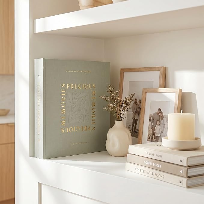 Beautiful Linen Photo Album For 4x6 Photos - Holds Up To 500 Pictures | Safely Stores Unique Memories - The Perfect Large Book for All Pictures of Treasured Family, Baby or Wedding Moments - Image 3