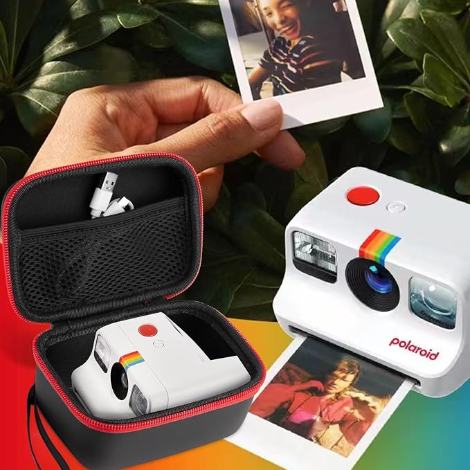 Case for Polaroid Go Gen 2/ PolaroidGo Mini Instant Camera, Travel Storage Bag for Polaroids Go Camera and Film Accessories (Black) - Image 4