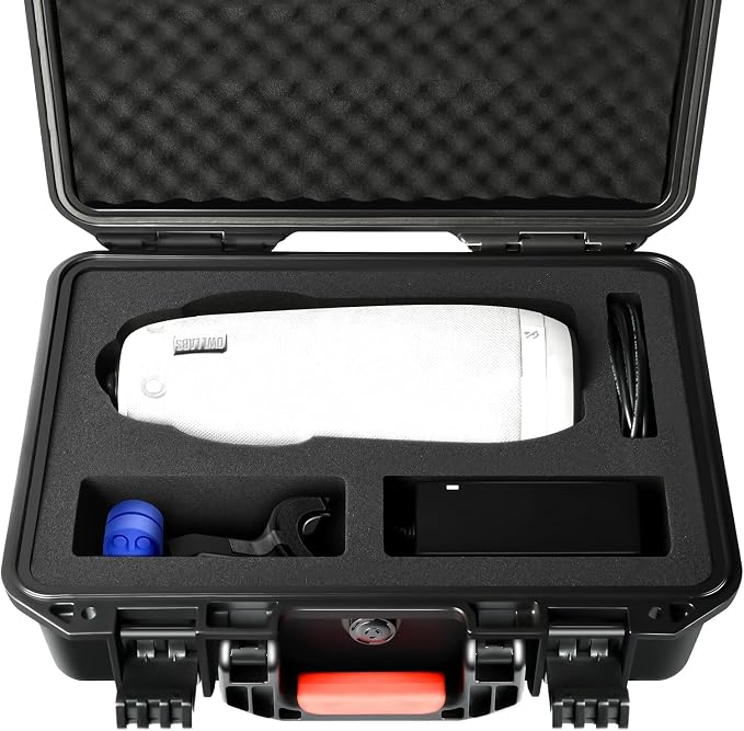 Hard Camera Case for Meeting Owl 3 – Large Capacity Travel Case for Camera | Waterproof Carrying Case for Owl 4+ / 4+ Pro, Power Supply, Cables, Card Holder, and Meeting Accessories, Conference Use by YETEETH