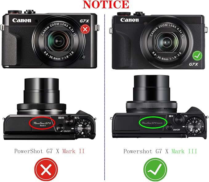 Screen Protector for Canon PowerShot G7X G7 X Mark III mark3 Digital Camera | (for accessories), [3 Pack] HUIPUXIANG LCD Tempered Glass Film 0.3mm High Definition 9H Hardness - Image 2