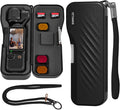 Portable Hard Case for DJI Osmo Pocket 4/3 Xtra Muse Camera Accessories | Rigid PC Storage Case, Portable Premium Protective Cover with 3 Magnetic CPL ND Filter Slots & 2 Memory Card Storage Slots by Unknown