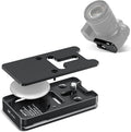 Quick Release Plate for AirTag for Canon Sony Nikon Fujifilm & More Camera | Metal,w 1/4"-20 Screw & Arca-Type Design,for AirTag Hidden-in Camera Mount Baseplate,for Canon Sony Nikon Fuji Camera Tripod by Kiorafoto