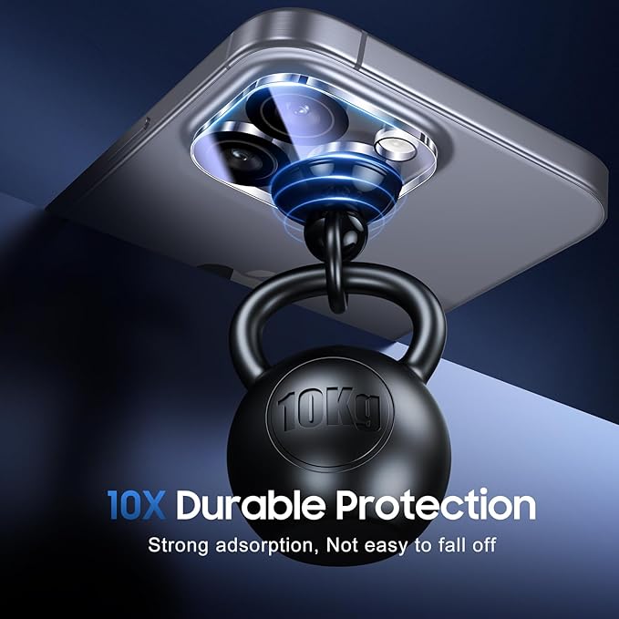 UniqueMe for 3 Pack iPhone 16 Pro/iPhone 16 Pro Max Camera Lens Protector | Drop Protection, Case Friendly, 9H Tempered Glass, Camera Cover Screen, Update New Version - Image 2