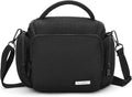 G-raphy Camera Bag Case Small Camera Sling Bags Camera Photography Accessories for DSLR SLR Mirrorless with Removal Straps Black by G-raphy