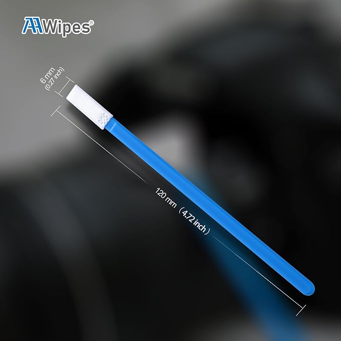 AAWipes Camera Sensor Cleaning Kit Sensor Lens Cleaner for Full Frame of DDR6 DSLR or SLR (6mm Sensor Cleaning Swabs) (HCS-6) (20) - Image 4