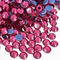 Jollin Hotfix Rhinestones Flatback Crystal Gems 2.4mm SS8, Rose | 2880pcs Hot Fix Crystals Glass Rhinestones for Bedazzling, Crafting, Clothes, Shoes & Accessories DIY Decoration by Jollin