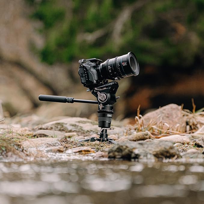 One-Click Lifting Carbon Fiber Monopod, 69‘’ Camera Monopod with Feet, Lightweight Travel Tripod with Quick Release Plate for Camera, DSLR, Camcorder, Max Load 22lbs/10kg (M1ProV5) - Image 8