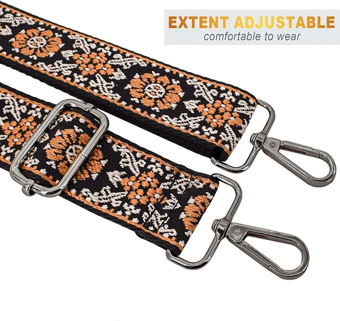 Replacement Purse Strap Shoulder Strap Adjustable Crossbody Strap for Women Crossbody Wide Shoulder Bag - Image 3