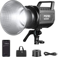 NEEWER FS150 LED Video Light 2.4G/APP Control, 130W 5600K COB Daylight Silent Photography Continuous Output Lighting 4 Precise Dimming Types 102000lux/1m CRI97+ 9 Effects Bowens Mount, US Plug by Neewer