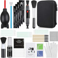 17-in-1 Camera Cleaning Kit for DSLR Cameras (Canon, Nikon,Sony), with Air Blower/Cleaning Pen/Detergent/Cleaning Cloth/Lens Brush/Carry Case by ZACRO