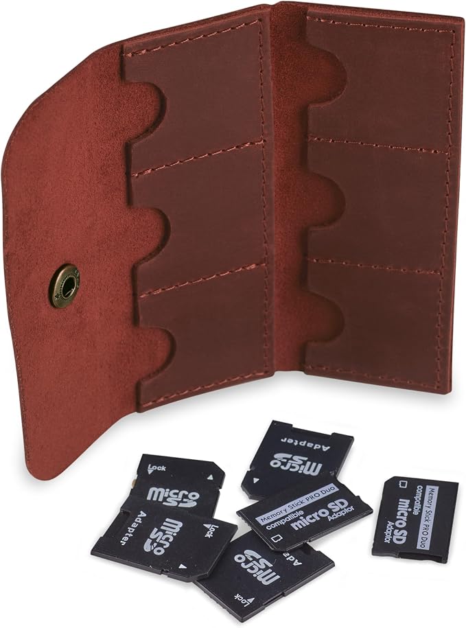 Leather SD Card case - Image 4