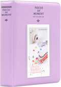 Ablus 64 Pockets Photo Album for Fujifilm Instax Mini 11 90 70 50S 26 25 9 8 8+ 7S Instant Camera, Polaroid Snap Z2300 PIC-300P Film & Kpop Photocards (Light Purple) by Ablus