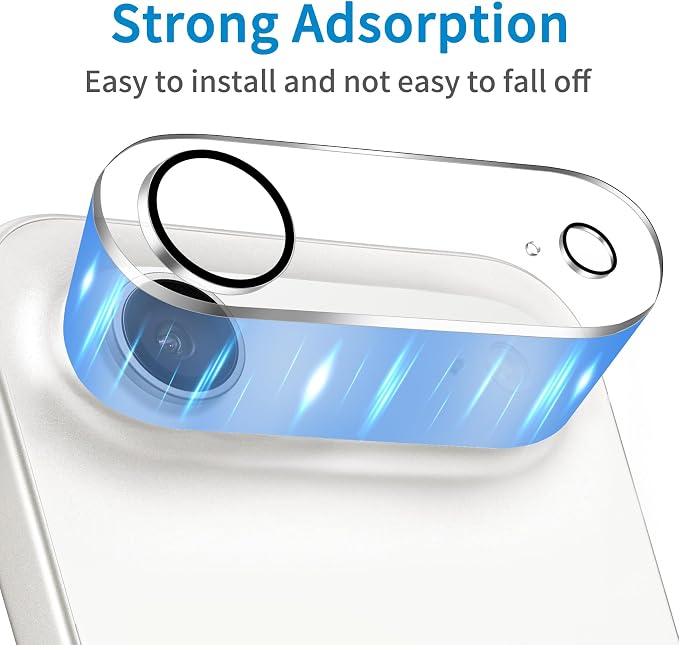 Dengduoduo 3 Pack Camera Lens Protector for iPhone Air, Tempered Glass Lens Cover, Ultra HD, 9H Hardness, Anti-Scratch, Case Friendly [No Affect on Night Shots] - Image 4