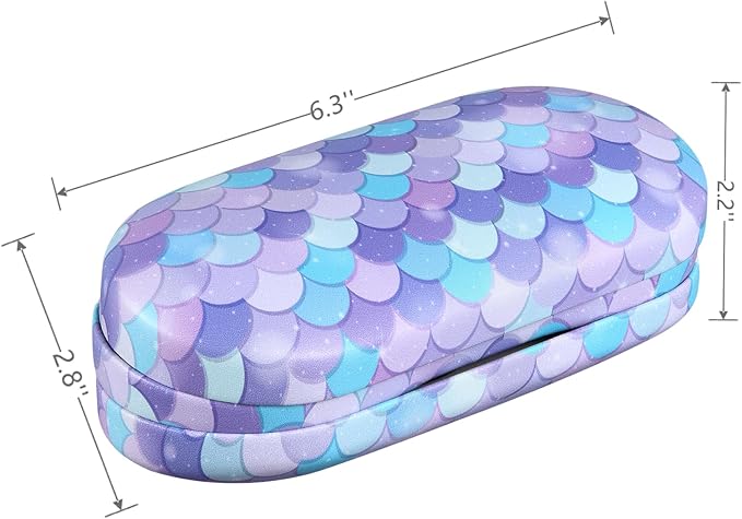AITIME 2 in 1 Contact Lens and Glasses Case Combo,Contact Travel Case Kit | Double Sided Eye Contact Case with Remover Tool,Storage Organizer Accessories,Cute Eyeglasses Case with Contact Holder - Image 7